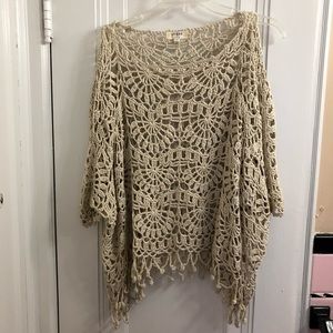 Crochet Boho Sweater